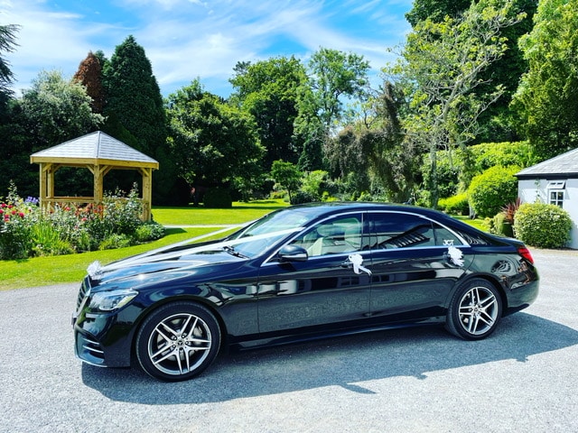 s class wedding car vehicle