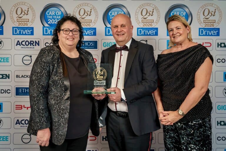 Double success for Hilton Ames Chauffeurs at 2026 Professional Driver QSi Awards